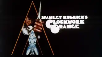 Still uit de trailer van A Clockwork Orange