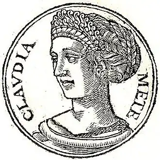 Clodia Metelli in de Promptuarii Iconum Insigniorum