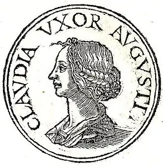 Clodia volgens de Promptuarii Iconum Insigniorum