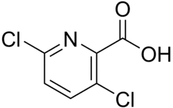 Structuurformule van clopyralide