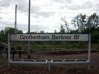 Großenhain Berliner Bahnhof