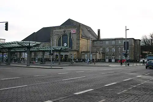 Mönchengladbach Hauptbahnhof (centraal station)