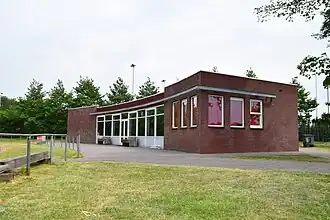 Het in 2007 gebouwde clubgebouw