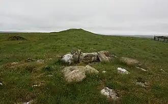 Cnoc Freiceadain, zuidelijke grafheuvel.