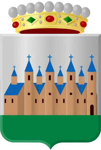 Wapen van Achtkarspelen volgens HRvA