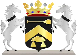 Hunebed op het wapen van Borger-Odoorn, Nederland