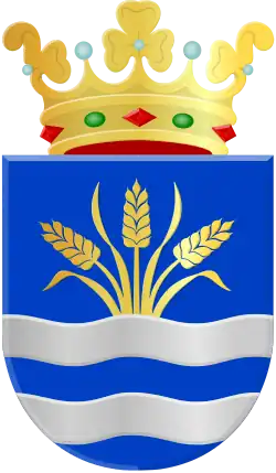 Het wapen van de gemeente Haarlemmermeer