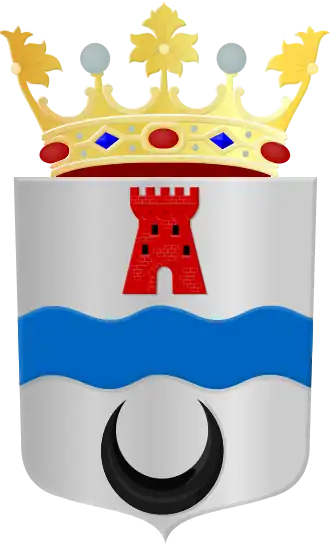 Het wapen van Leidschendam-Voorburg