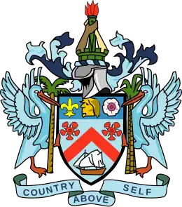 Wapen van Saint Kitts en Nevis