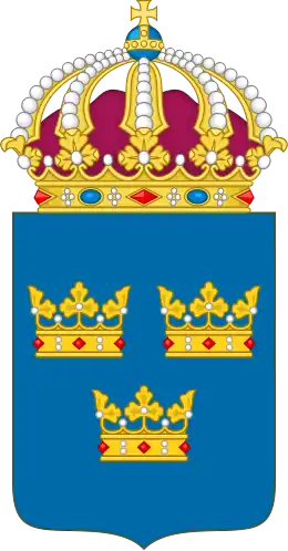 Coat of arms of Sweden.svg