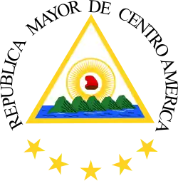 Wapen van de Republiek van Centraal-Amerika (1898)