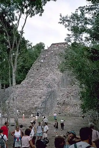 Cobá, Nohoch Mul-piramide