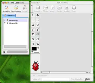 Coccinella met whiteboardfunctie (2006)