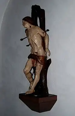 Beeld van de heilige Sebastiaan