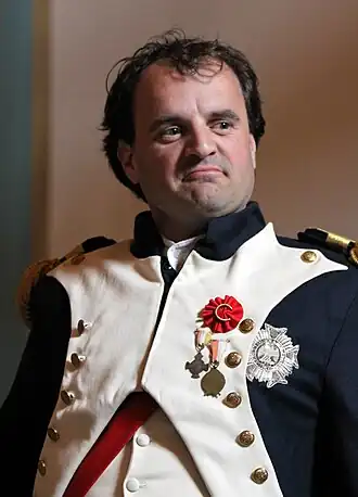 Van Vlijmen als Napoleon