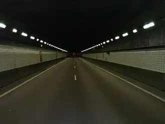 Oostelijke tunnelbuis Coentunnel