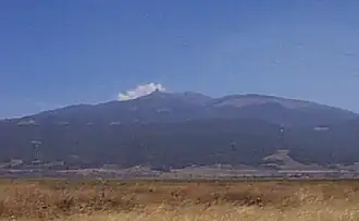 De Cofre de Perote vanuit het zuiden