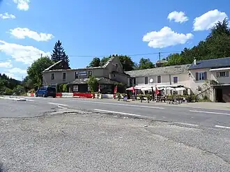 Restaurant op de col de Jalcreste