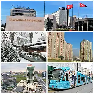 Een collage van Bağcılar