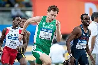 Tijdens de WK indoor 2010, Doha