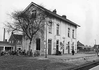 Station Wehl in februari 1966.