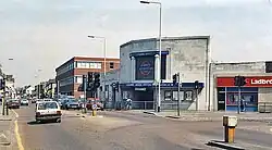 Het station gezien uit The Charles Holden