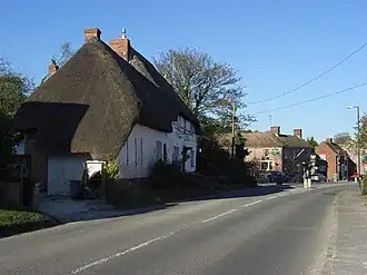 De oude bakkerij en de pub Barleycorn.