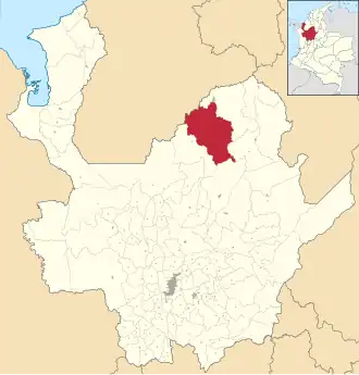 Locatie van Cáceres