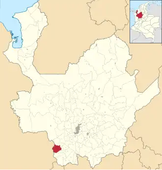 Locatie van Ciudad Bolívar
