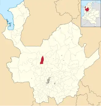 Locatie van Sabanalarga