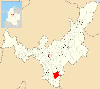 Locatie van Campohermoso