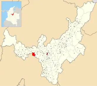 Locatie van San Miguel de Sema