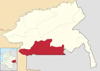 Locatie van Pana Pana