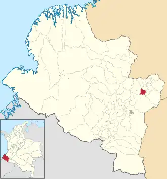 Locatie van Arboleda