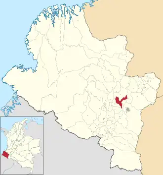 Locatie van La Florida