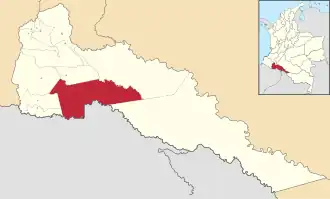 Locatie van Puerto Asís