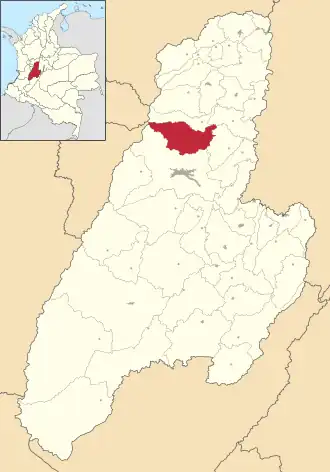 Locatie van Anzoátegui
