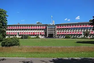 Vooraanzicht gebouw Ede