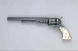 Colt Paterson percussierevolver No. 5, riemmodel (ca. 1840)