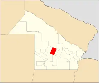 Kaart van departement