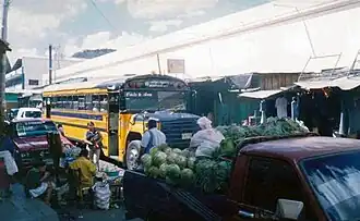 Warenmarkt in het centrum van Comayagüela
