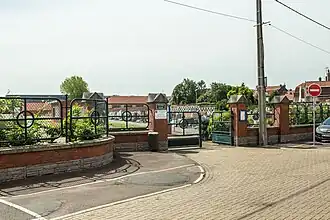 Toegang tot de begraafplaats