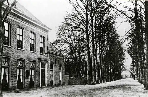 Voormalige Commandeurswoning rond 1885