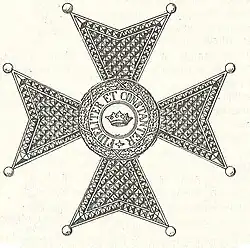 Commandeursster van vóór 1864