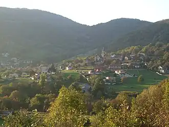 Gezicht op Bénonces