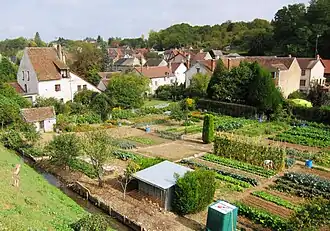 Gezicht op Châtillon-sur-Loire
