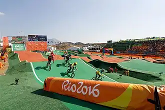 BMX-wedstrijd op de Olympische Spelen van 2016