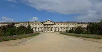 Het kasteel vanuit het park