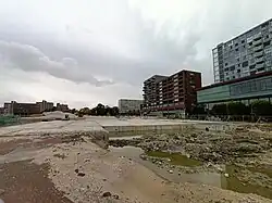 September 2023, enkel de kelder nog aanwezig. Deze is in december 2023 gesloopt.