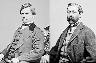 Nathaniel Banks en Richard Taylor